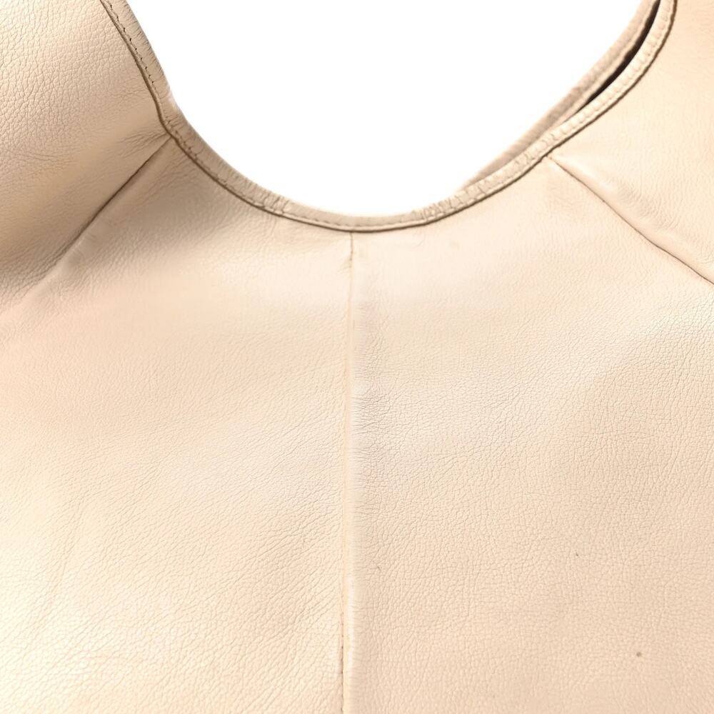 Yves Saint Laurent YSL Mombasa Leather White/Cream - Picture 2 of 9